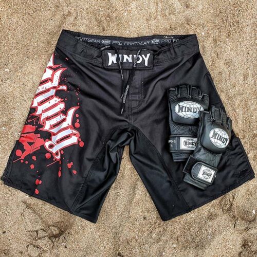 Windy MMA short blood sport