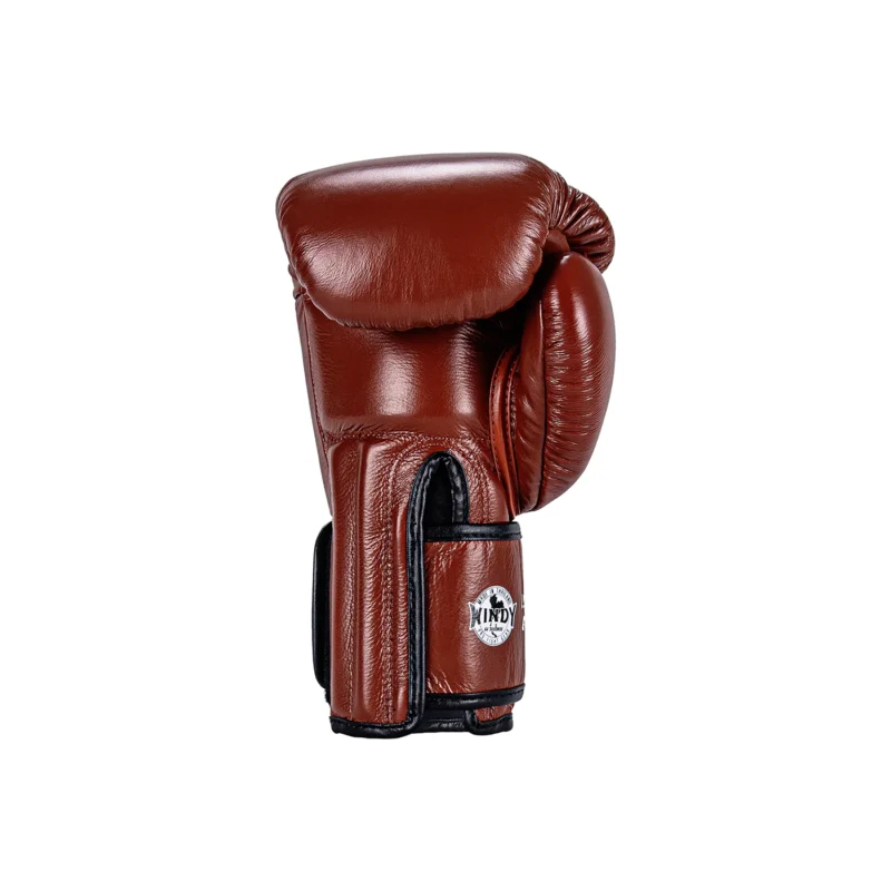 Windy Muay Thai Gloves Red back view