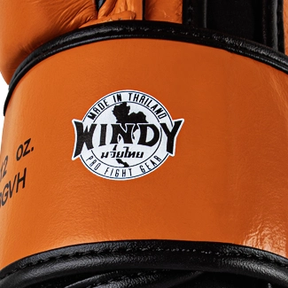 Windy Boxing Glove Orange Authentic Tag